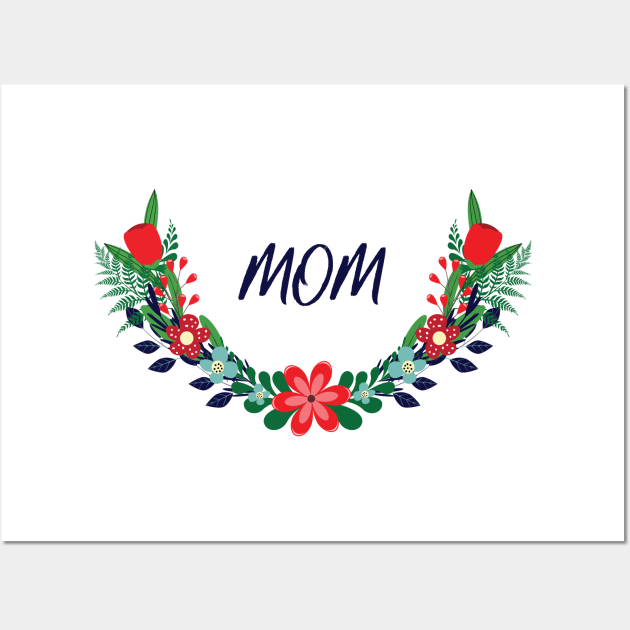 Mom Wall Art by grafart